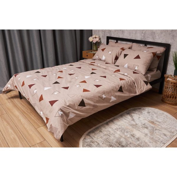 Фото - Комплект постельного белья Moon&Star Бязь Gold Люкс «Delta» 143х210х2 нав. 2х70х70 (MS-820005557)