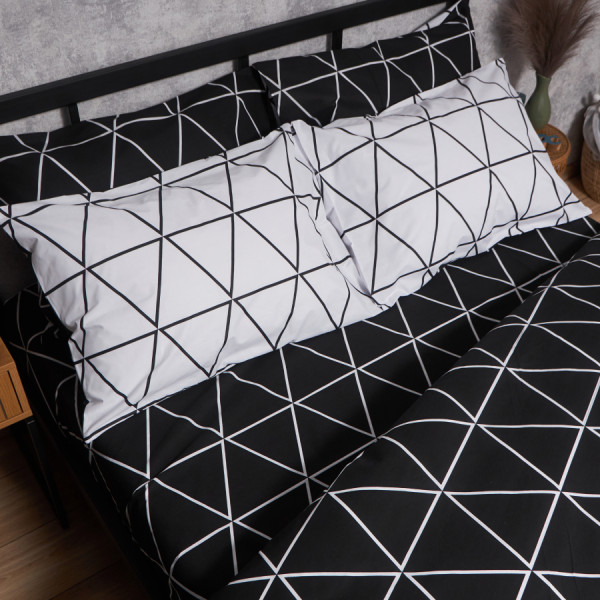 Фото - Комплект постельного белья Moon&Star Бязь Gold Люкс «Urban Chic» 160х220х2 нав. 2х40х60 (MS-820007100)