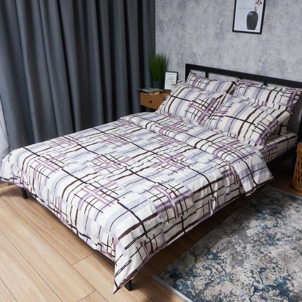 Фото - Комплект постельного белья Moon&Star Бязь Gold Люкс Urban Lines 175х210 нав. 4х70х70 (MS-820007149)