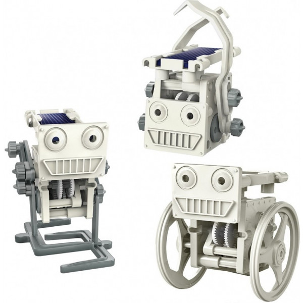 Фото - Набор для моделирования техники 4М Робот на солнечной батарее 3-в-1 (00-03377)