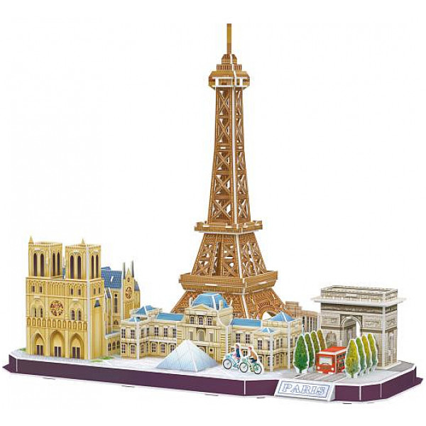 Фото - 3D пазлы Cubic Fun ''City Line Paris'' (MC254h)