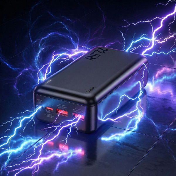 Фото - Батарея мобильная HOCO J101B Astute 22.5W 30000 mAh Black