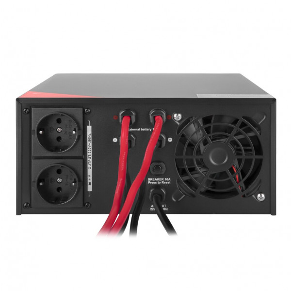 Фото - Источник бесперебойного питания LogicPower LPM-PSW-1500VA 1050 Вт Black (LP22754)