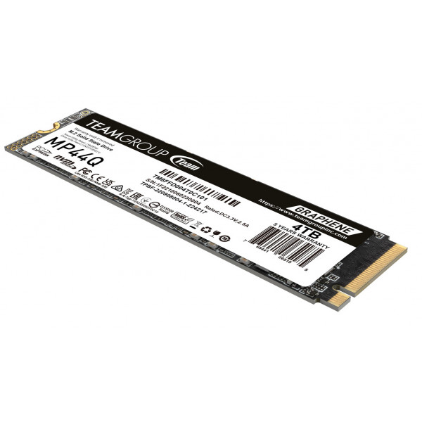 Фото - SSD-накопитель внутренний Team M.2-2280 PCI-E Gen4x4 MP44Q 4TB RETAIL (TM8FFD004T0C101)