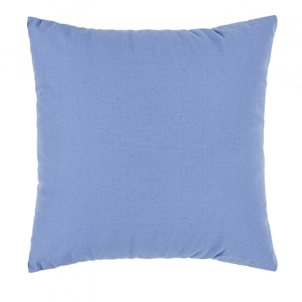 Фото - Подушка декоративная Home Line Полупанама деним+гретая серая (180143) Фото - Подушка декоративная Home Line Полупанама деним+гретая серая (180143)