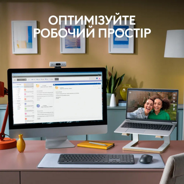 Фото - Клавиатура+мышь беспроводная Logitech Signature Slim Combo MK950 White (920-012491)