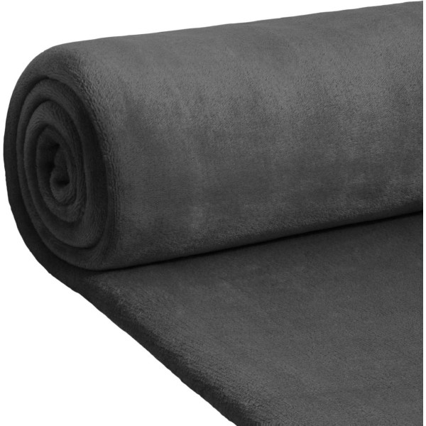 Фото - Плед полуторный Lelit 150х200 темно-серый (1203044)