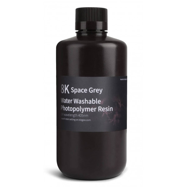 Фото - Резиновый фотополимер Elegoo Water Washable Resin 8K 1 кг (50.103.0128)