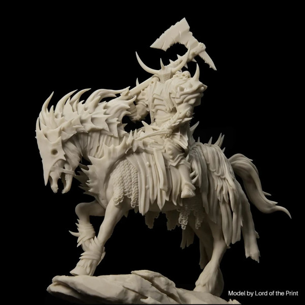Фото - Резиновый фотополимер Elegoo Water Washable Resin 8K 1кг ванильная (50.103.0141)