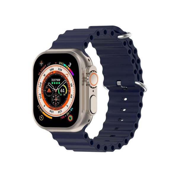 Фото - Ремешок для смарт-часов Armorstandart Ocean Band for Apple Watch All Series 38/40/41mm Deep Blue (ARM74235)