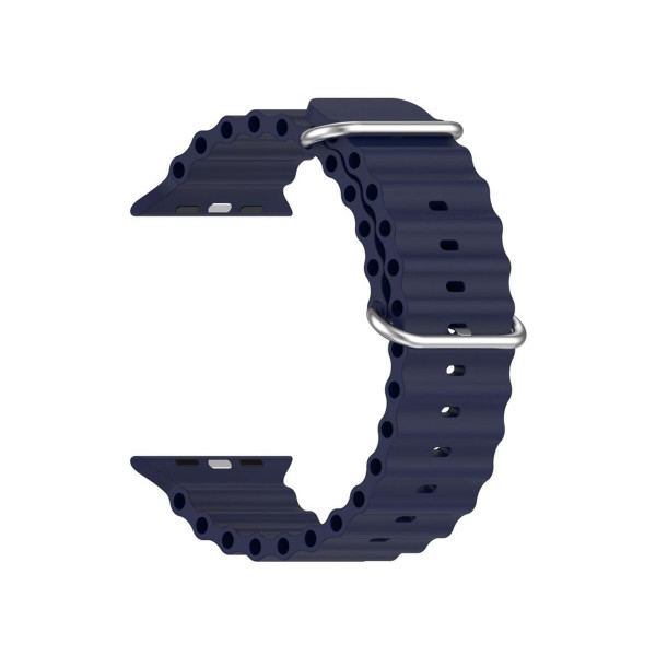 Фото - Ремешок для смарт-часов Armorstandart Ocean Band for Apple Watch All Series 38/40/41mm Deep Blue (ARM74235)