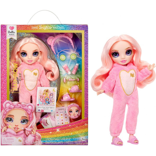 Фото - Кукольный набор Rainbow High "Junior High PJ Party" - БЕЛЛА (с аксессуарами) (503675)