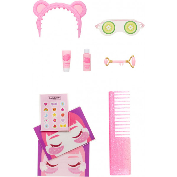 Фото - Кукольный набор Rainbow High "Junior High PJ Party" - БЕЛЛА (с аксессуарами) (503675)