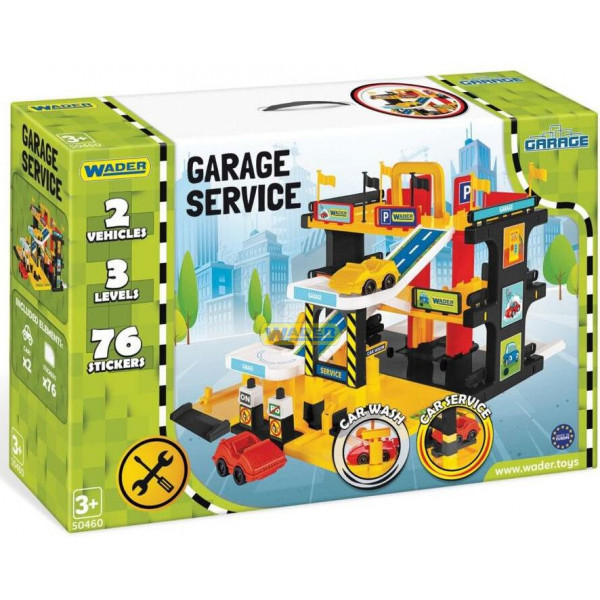 Фото - Игровой набор Wader Гараж ''Сервис'' (50460)