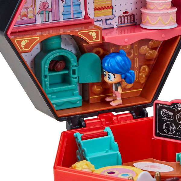 Фото - Коллекционные фигурки набор Miraculous Леди Баг и Супер-Кот серии Chibi- Пекарня Буланжери (2 фигурки, аксесс.) (50551)
