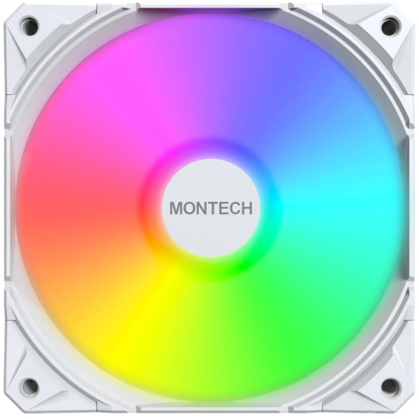 Фото - Корпусный вентилятор Montech E28 ARGB 3 PACK (W)
