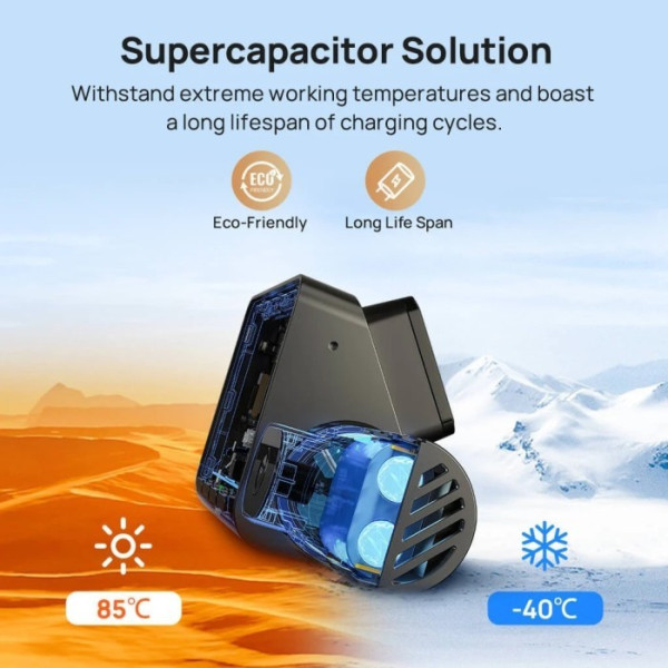 Фото - Видеорегистратор 70mai Dash Cam 4K T800-2 2562Gb Premium Set