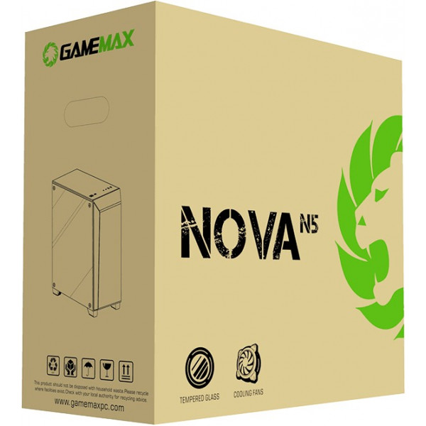 Фото - Корпус Gamemax ATX без блока питания Nova N5
