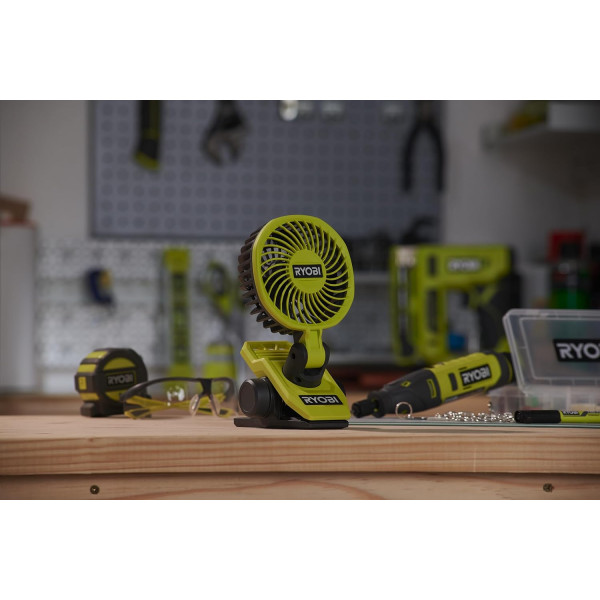Фото - Вентилятор портативный Ryobi USB Lithium RCF4-120G (5133006143)