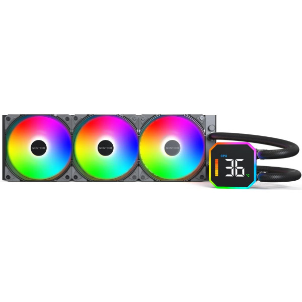 Фото - Водяная система охлаждения Montech HYPERFLOW DIGITAL 360 (B)