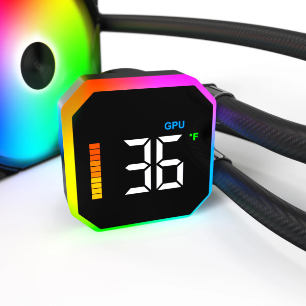 Фото - Водяная система охлаждения Montech HYPERFLOW DIGITAL 360 (B)