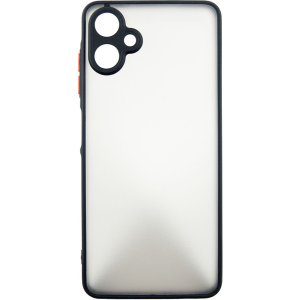 Фото - Чехол для смартфона DENGOS Matt for Samsung Galaxy A06 SM-A065 Black (DG-KM-126) +стекло