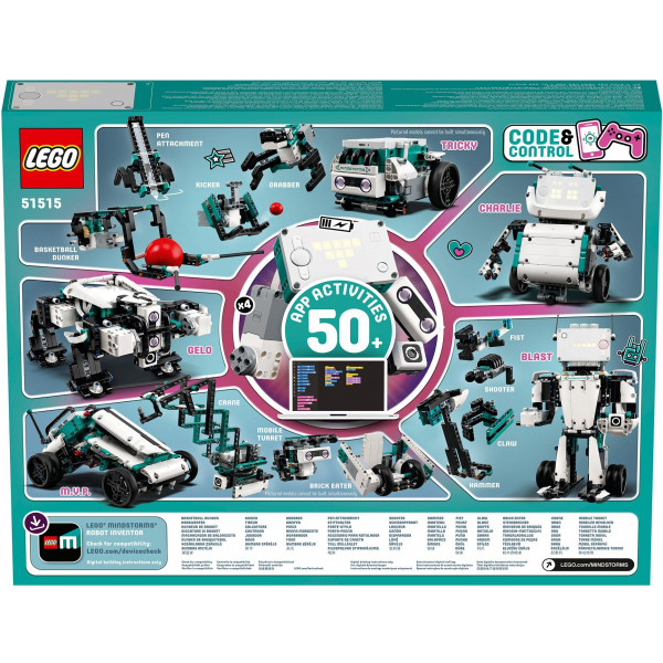 Фото - Конструктор LEGO Mindstorms Изобретатель роботов (51515)