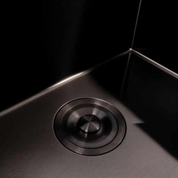 Фото - Мойка кухонная VALESO 50*40 PVD черная Valeso Handmade (3,0/0,8)