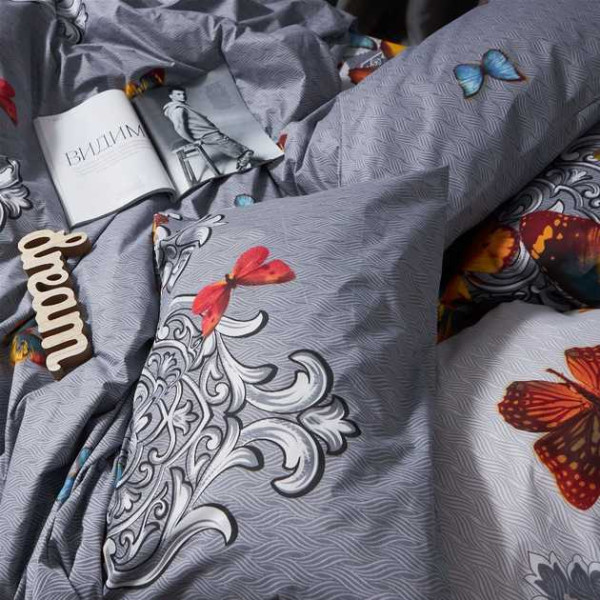 Фото - Комплект постельного белья Moon&Star Микросатин Premium Butterfly Dream 143x210 нав. 2х50х70 (MS-820008146)