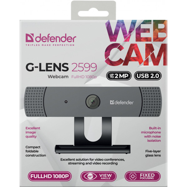 Фото - Веб-камера для компьютера Defender G-lens 2599 (63199)