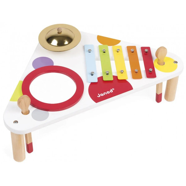 Фото - Ксилофон Janod Стол с ксилофоном (J07634)