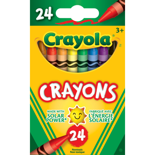 Фото - Набор восковых мелков Crayola 24 шт. (0024)