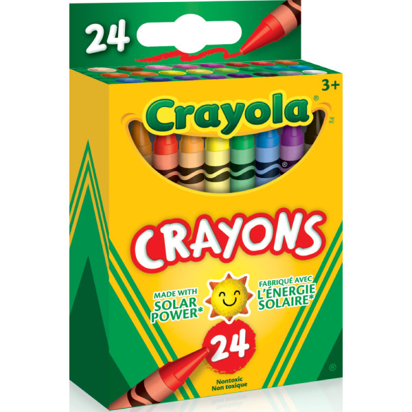 Фото - Набор восковых мелков Crayola 24 шт. (0024)