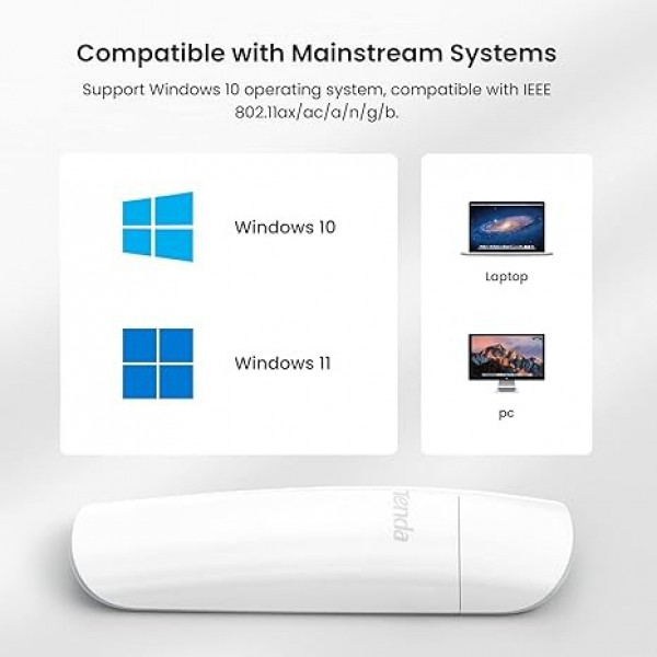 Фото - USB-адаптер сети WiFi Tenda U18 (AX1800)