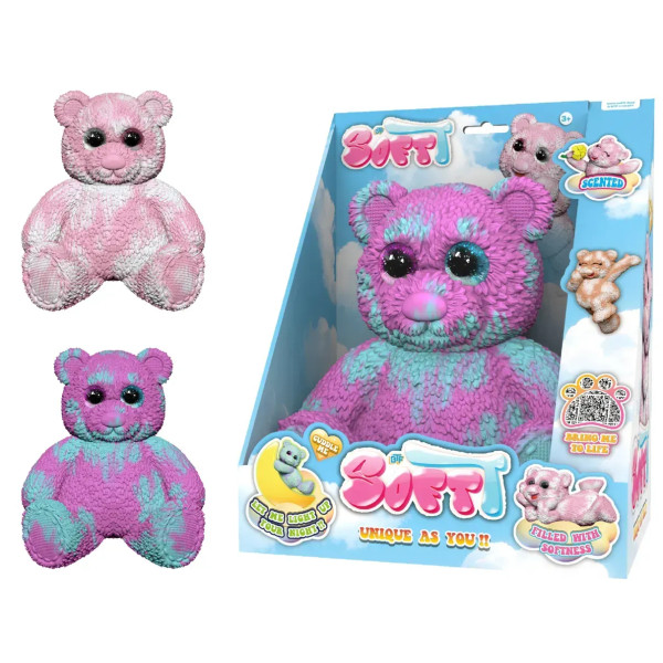 Фото - Мягкая игрушка BTF SoftT Мишка Маршмелоу Deluxe в ассортименте (93738)