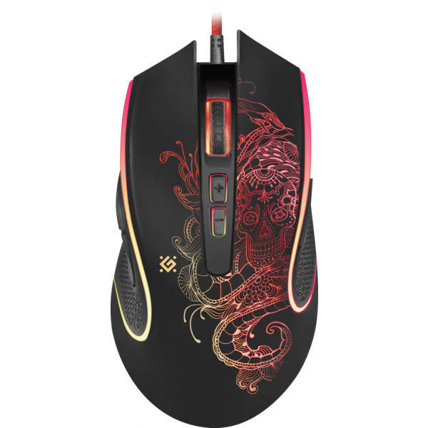 Фото - Мышь проводная игровая Defender Venom GM-640L Black (52640)