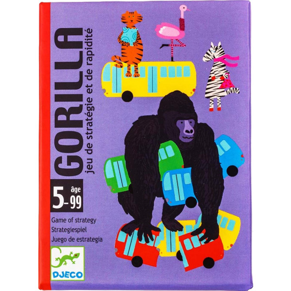 Фото - Настольная игра карточная (5-7 лет) Djeco Горилла (DJ05123)