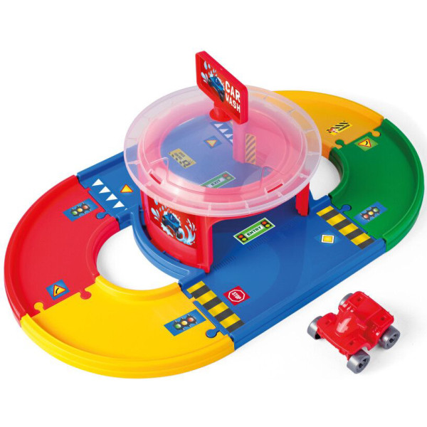 Фото - Игровой набор Wader Play Tracks Basic автомойка (53005)