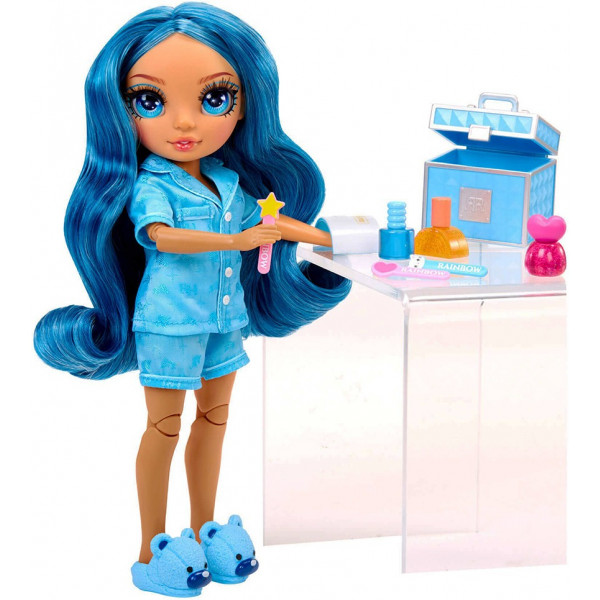 Фото - Кукольный набор Rainbow High Junior High PJ Party - СКАЙЛЕР (530947)