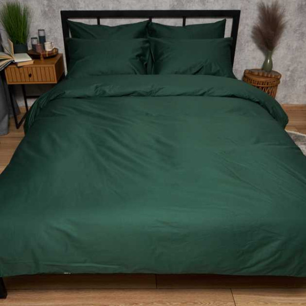 Фото - Комплект постельного белья Moon&Star Satin Premium Evergreen Dream 160х220 наволочки 4х70х70 (MS-820010034)