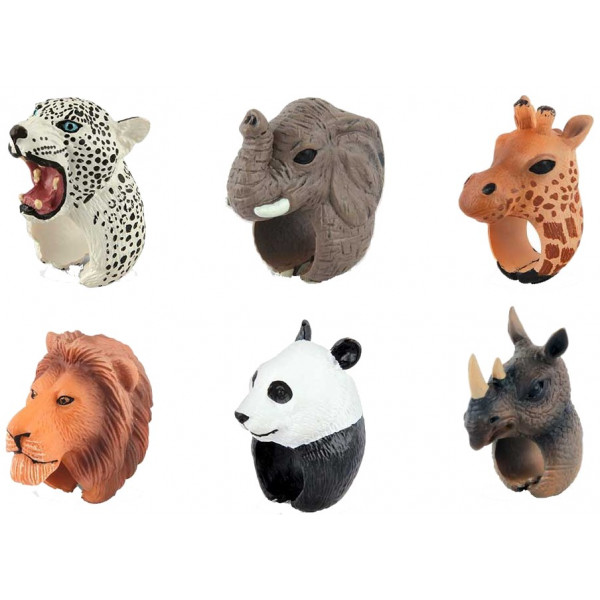 Фото - Детская бижутерия Great Pretenders Кольцо Animal Kingdom Jungle в ассортименте (84512)
