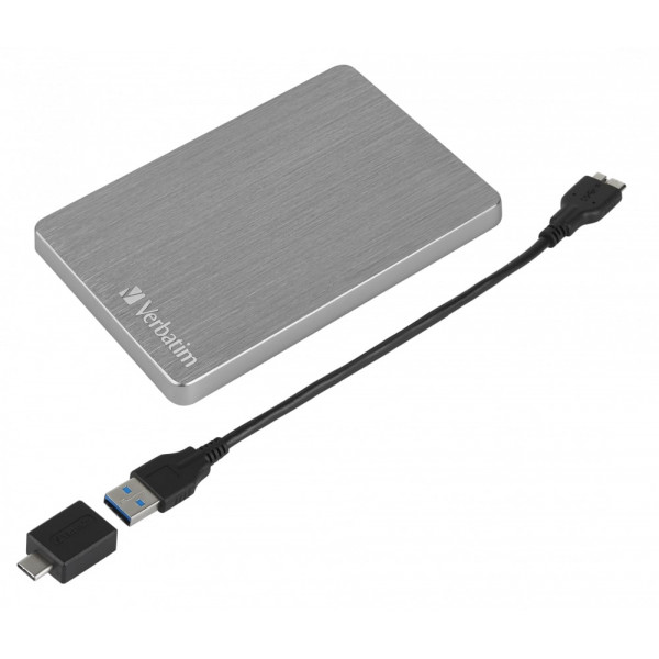 Фото - Жесткий диск внешний Verbatim Store'n Go ALU 1 TB USB 3.2 GEN 1 Space Gray (53662)