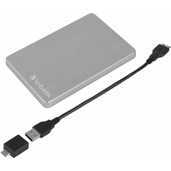 Фото - SSD-накопитель внешний Verbatim Store'n Go ALU 2TB USB 3.2 GEN 1 Silver (53666)