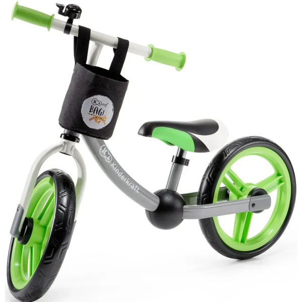 Фото - Беговел Kinderkraft 2Way Next Green/Gray (KKR2WNXGRE00AC)