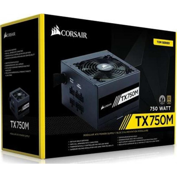 Фото - Блок питания для ПК Corsair TX750M (CP-9020131-EU) 750W
