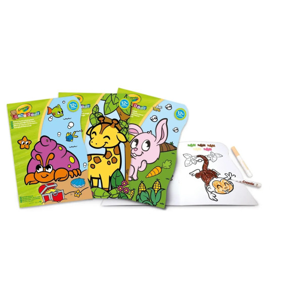 Фото - Раскраски классические Crayola Джунгли 16 стр. (25-1480-3)