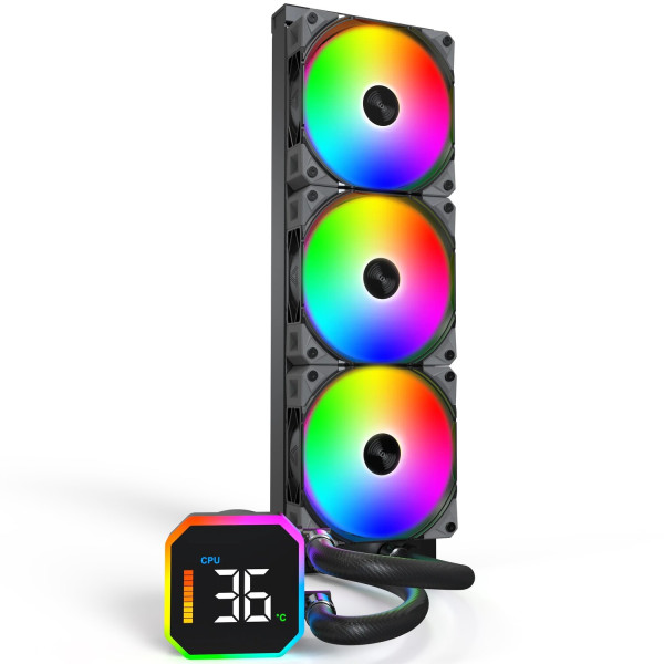 Фото - Водяная система охлаждения Montech HYPERFLOW DIGITAL 360 (B)