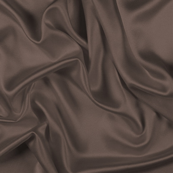 Фото - Простынь двуспальная MirSon Satin Light Pro 10-010 Brown 180x190+25 см (2200010173673)