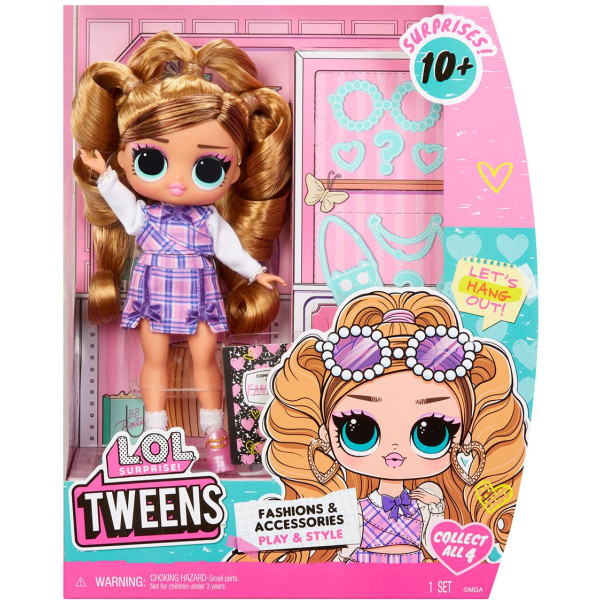 Фото - Коллекционная кукла набор L.O.L. Surprise! серии Tweens Core  – МОДНИЦА (с аксесс.) (542568)