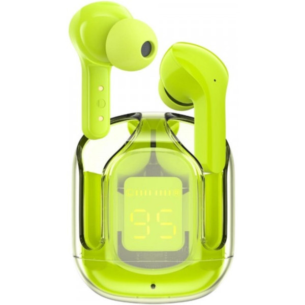 Фото - Наушники вкладыши беспроводные TWS AceFast T6 youth green (6974316281573)